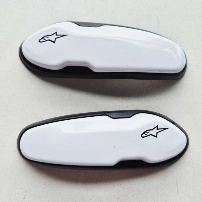 Deslizadores de punta Alpinestars AS03 - TPU/Aluminio - Supertech/SMX Plus 2015> (Blanco) Foto 3 de 4