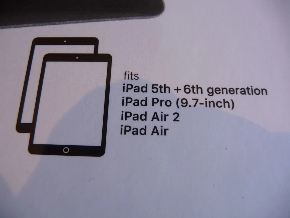 AU SELLER ORIG Stm Studio (ipad 2017/9.7"/air 1-2) -Black/smoke Stm-222-161JW-01 - Image 3 of 4