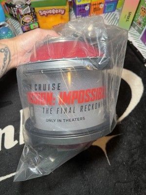 Mission Impossible The Final Reckoning Movie Popcorn Bucket W/keys