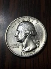 1943 Washington Silver Quarter In UNC Condition. #713