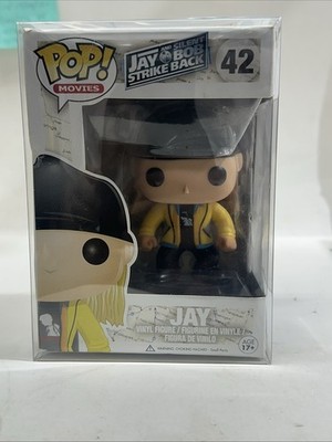 Funko Pop! Jay #42 Jay and Silent Bob Strike Back w/ Protector (bad Box)