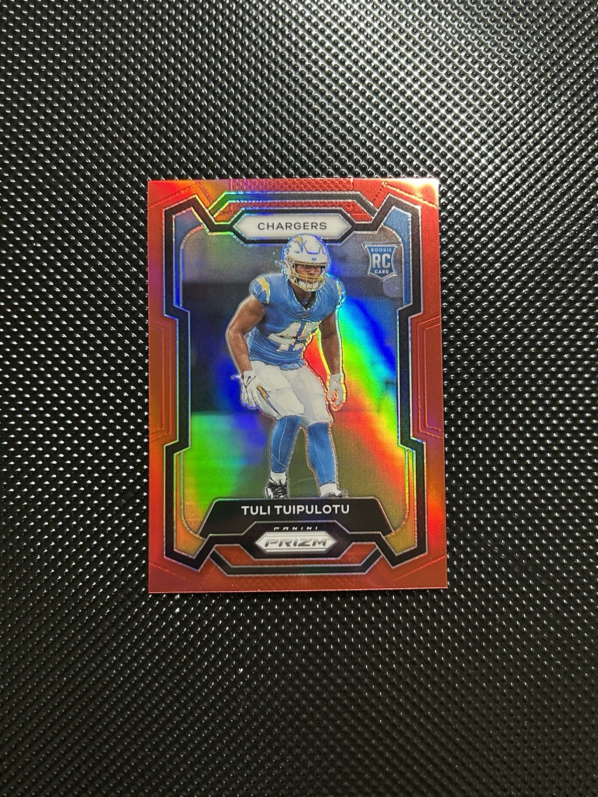 2023 Prizm Rookies Tuli Tuipulotu #354 Retail Red SSP