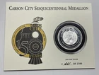 Rare 2008 Carson City Sesquicentennial 1 oz .999 Silver Medallion #261 of 2500