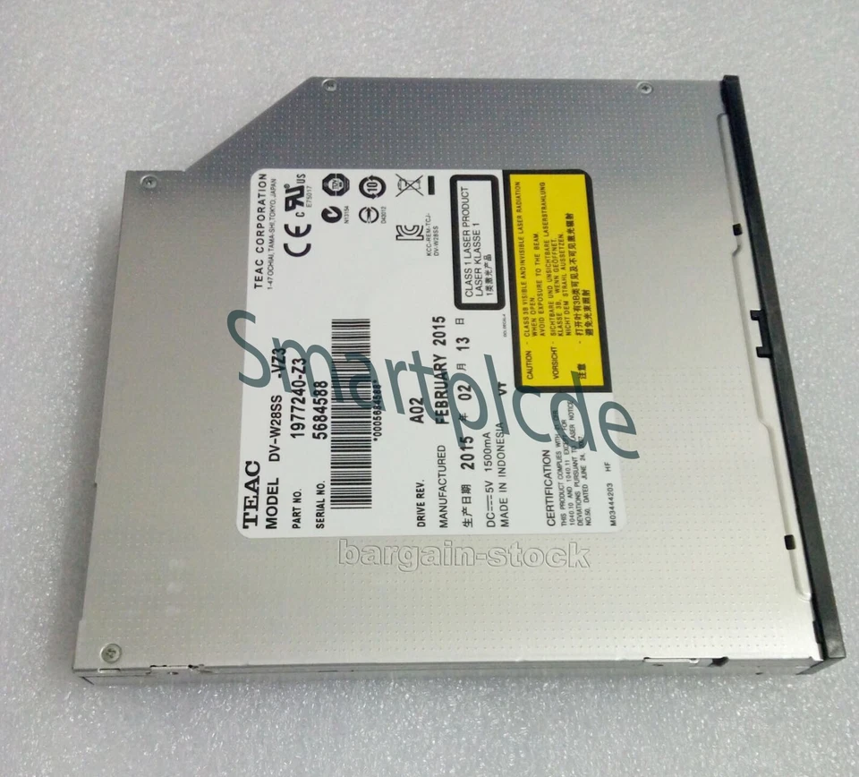 TEAC DV-W28SS SATA Slot Load CD DVD Rewriter Burner Drive 12.7mm DVD RW Burner ~ - Image 3 of 4