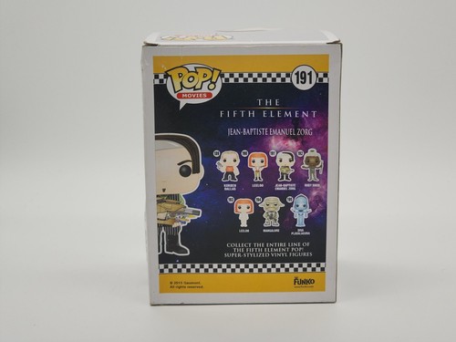 Funko Pop! Movies Vinyl Jean-Baptiste Emanuel Zorg 191 The Fifth Element Dmg Box - Picture 5 of 9