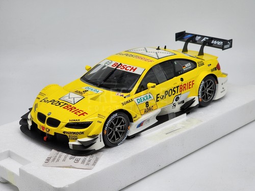 Minichamps 2012 BMW M3 DTM Team Schnitzer #8 Werner Yellow 1:18 - New - Picture 3 of 13