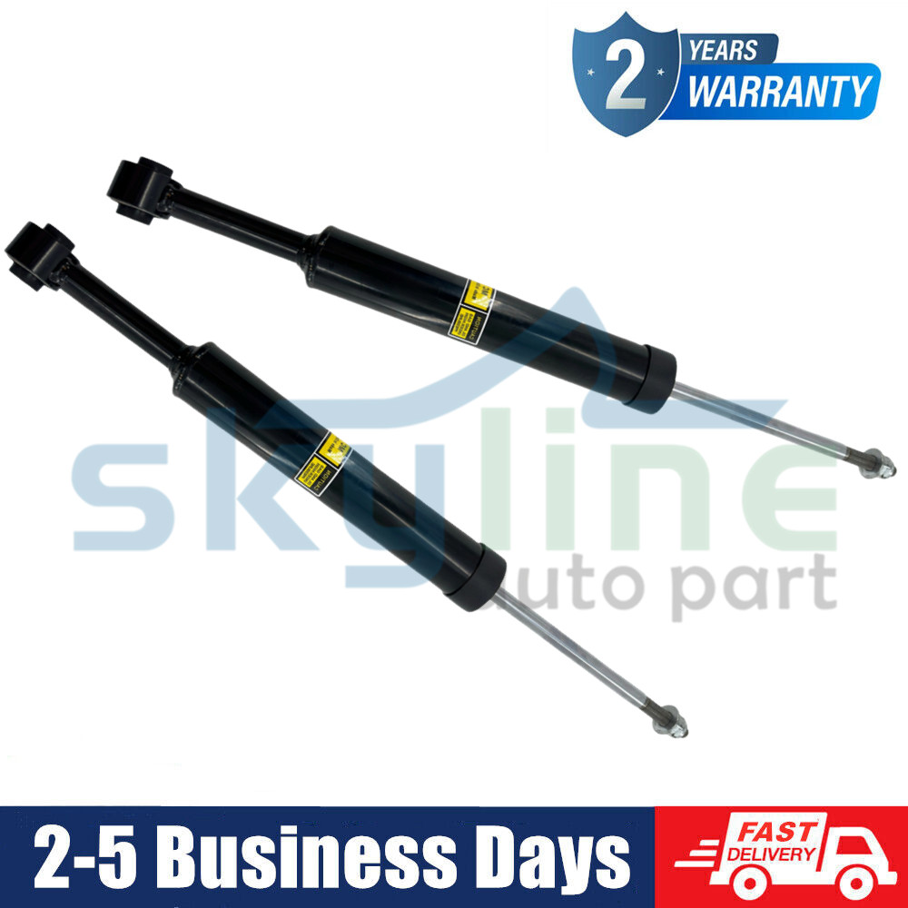 Rear Left+Right Shock Absorber Struts For Maserati Ghibli RWD AWD 3.0L 2014-19 
