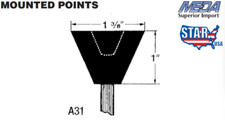 A31 MOUNTED POINT ITEM NUMBER (SET OF 6) 510-031