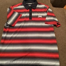 Ballamor golf club Cutter & Buck golf shirt mens L Excellent condition 