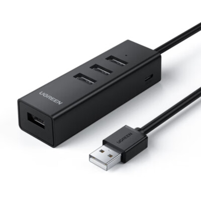 USB 2.0 Splitter Type-C3.0 Docking Station USB-C Converter Adapter 4 Ports