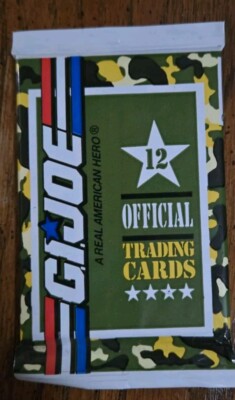 GI Joe trading cards 1991 Unopened Pack