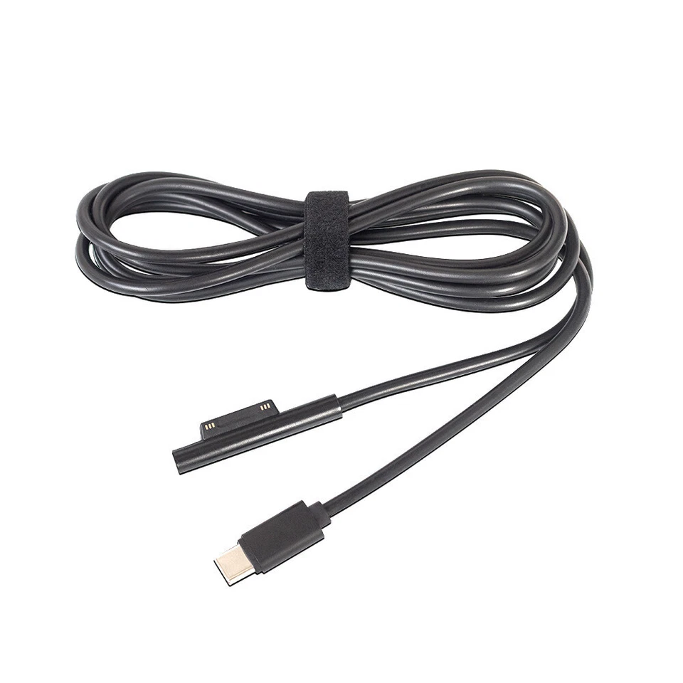 1.5M USB USB-C Power Charging Cable 15V/3A for Microsoft Surface Pro 6/5/4/3 NEW - Image 4 of 4