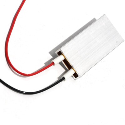 2PCS PTC Heating Element 50x20x5mm 5V/12V Constant Temp 40-250°C Aluminum Shell