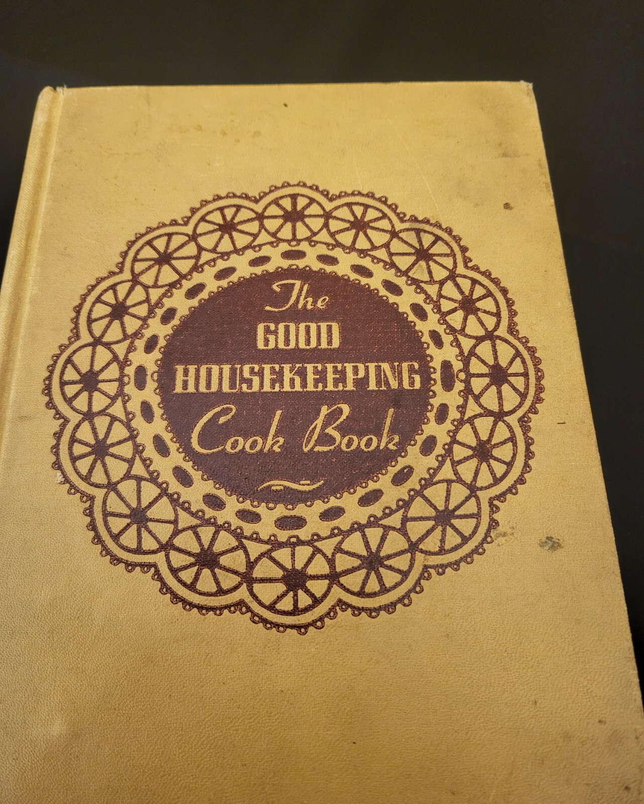 The Good Housekeeping Cookbook 1942 Third Edition plus written recipe