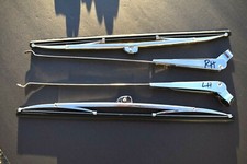 1953 1954 1955 Ford Truck New Pair Wiper Arms Blades 12 Inch