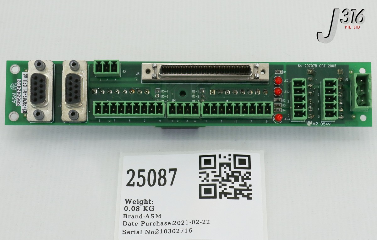 25087 ASM PCB ASSY, 64-20707B 03-20707-01 | eBay