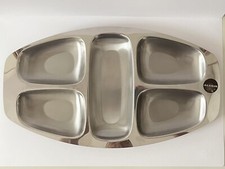 Alessi Antipastiera 2400 Vassoio 45x25 cm. Design Carlo Mazzeri e Anselmo Vitale