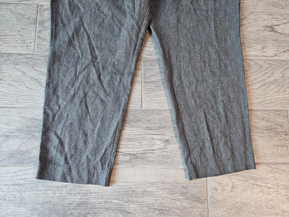 New With Tags Women's Pure Energy Dressy Pants Size 24 W Gray Ankle Length - Image 4 of 4