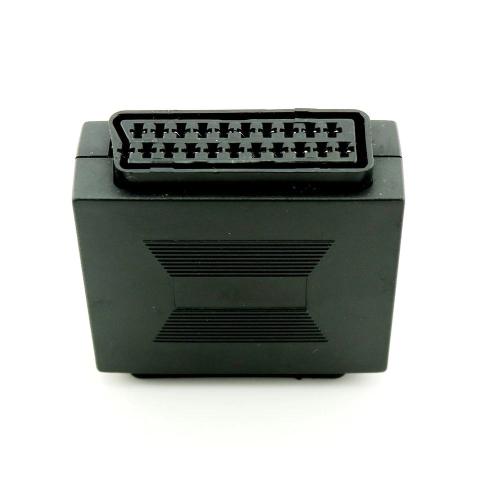 21 Pin Scart Cable Lead Coupler Joiner Adapter Female to Female Joint Connector - Image 4 of 4