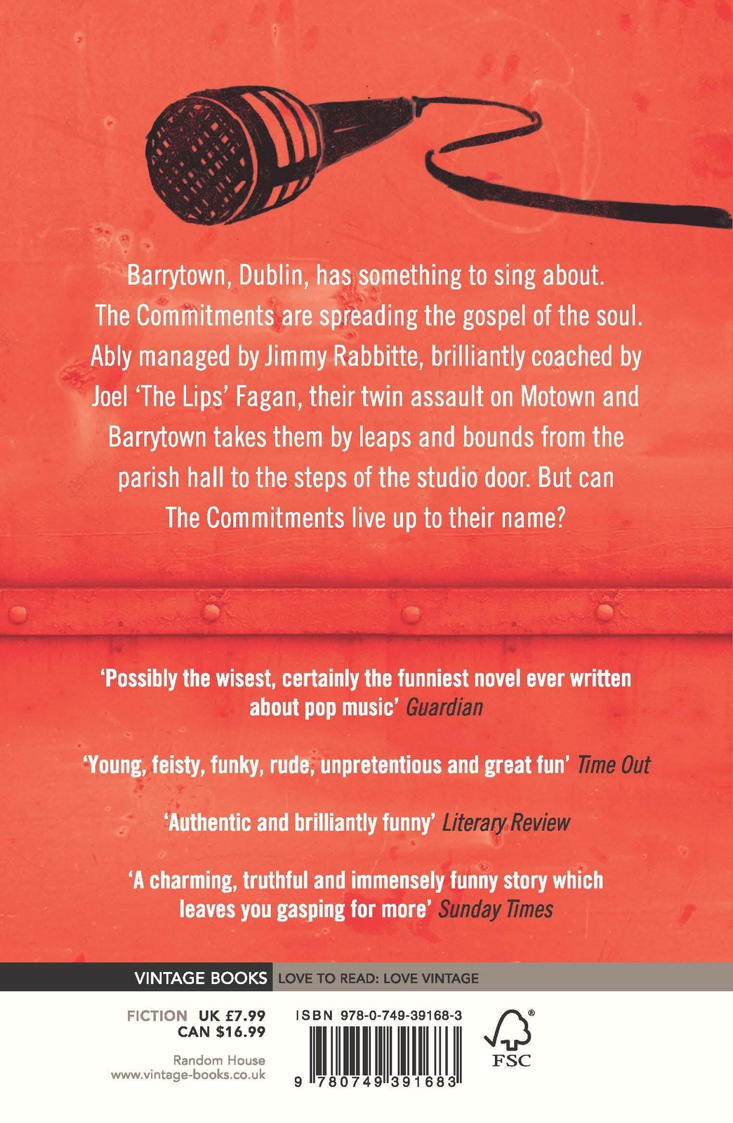 Thumbnail - The Commitments | Roddy Doyle | Taschenbuch | B-format Paperback | 165