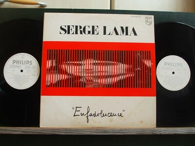 SERGE LAMA ENFADOLESCENCE double album MADE IN JAPAN RARE PROMO + LIVRET - Photo 1/3