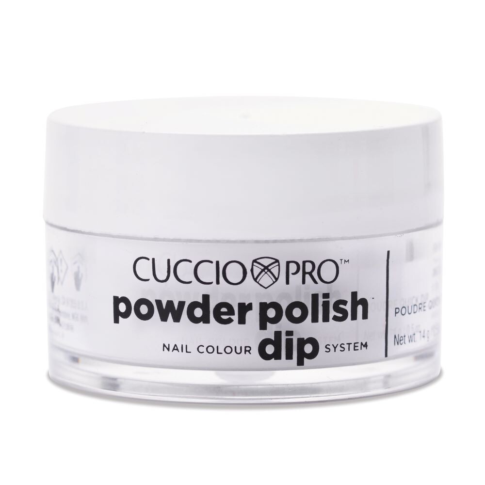 CUCCIO PRO Dipping Dip Powder Polish Nail Color  White 0.5 o