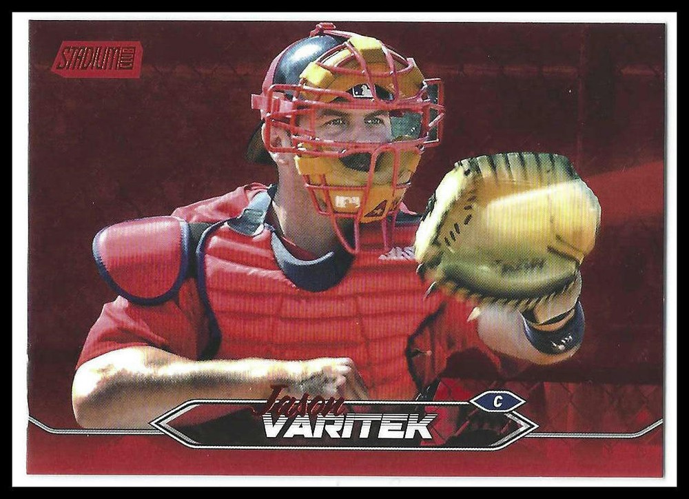 Jason Varitek 2024 Stadium Club Red Foil #69 Boston Red Sox