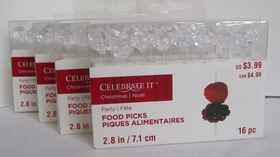 庆祝它可重复使用派对迷你小吃盘勺子碗叉杯甜点套装 — 第 2/4 张图片