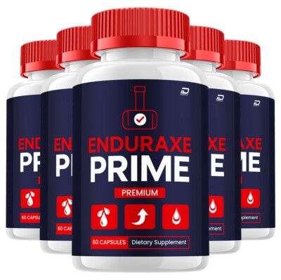 (5 Pack) Enduraxe Prime for Men Capsules   EnduraxePrime Vitamin Complex Pills
