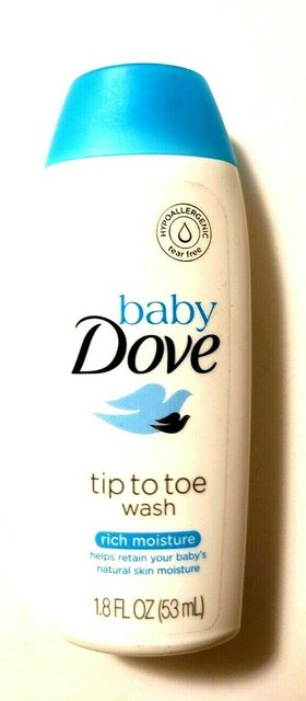 dove baby wash travel size