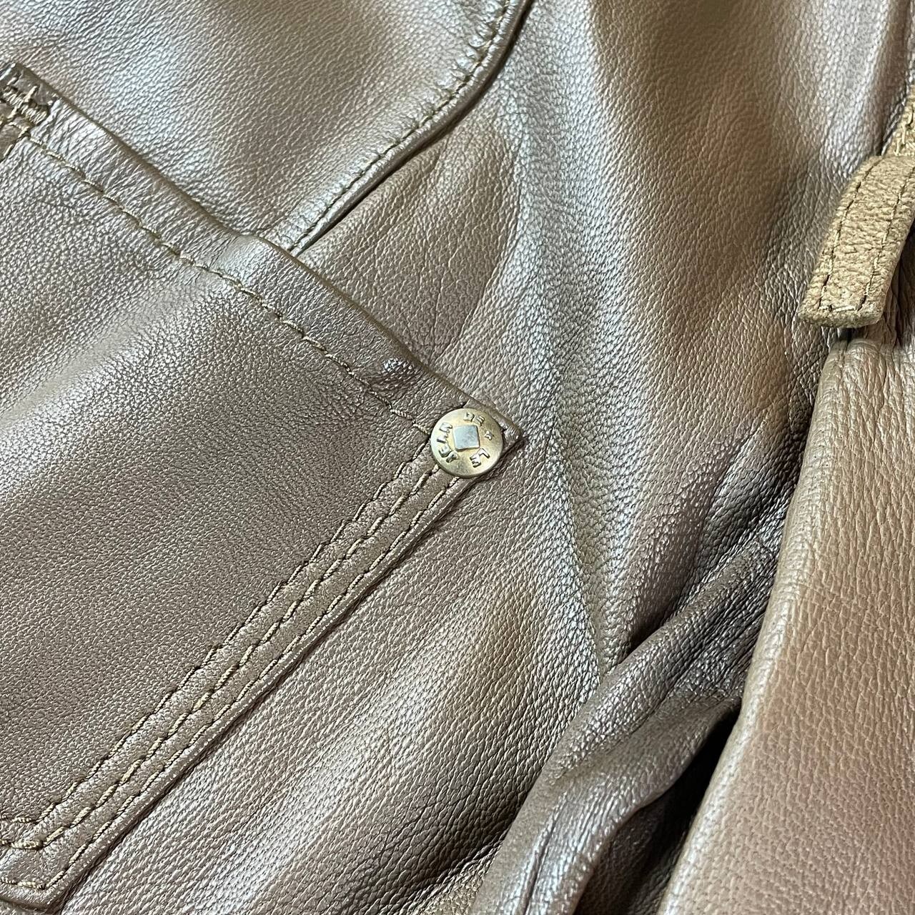 MARITHÉ FRANCOIS GIRBAUD PATCHWORK LEATHER JACKET - image 7