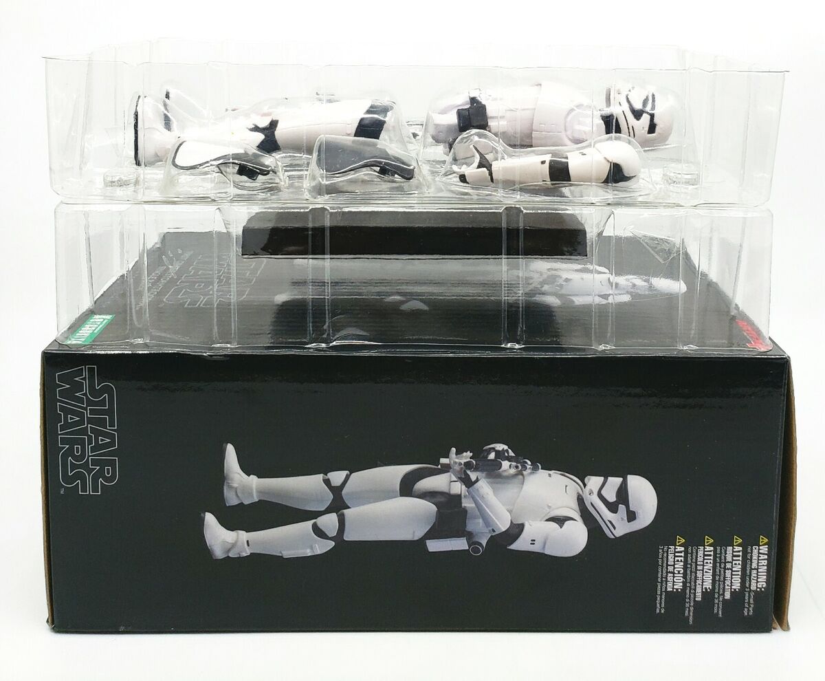 Star Wars Artfx + Plus First Order Stormtrooper Single Pack Star Wars Artfx + Plus First Order Stormtrooper Single Pack