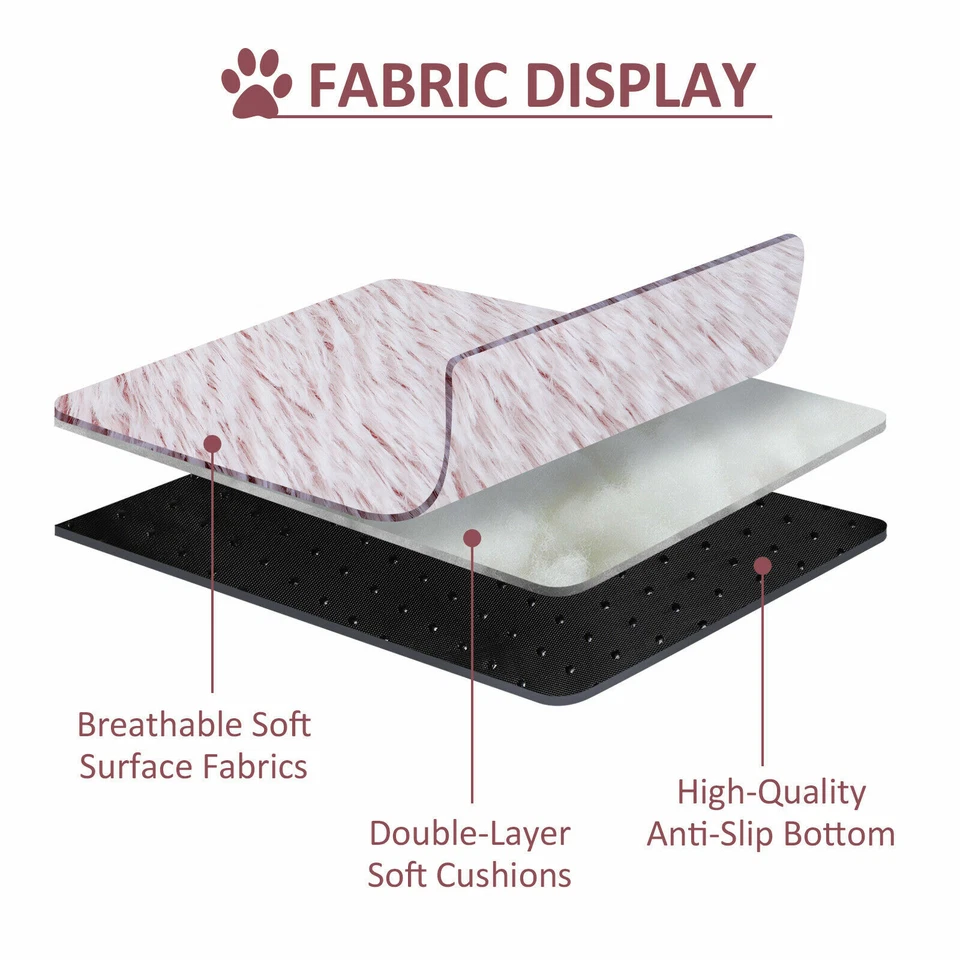 Cómoda cama suave de felpa para gatos cueva con capucha cama para mascotas para perros gatos autocalentamiento Foto 4 de 4