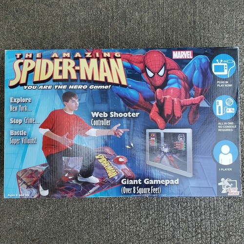 2007 Active Arcade Marvel Amazing SpiderMan Plug & Play TV Video Game
