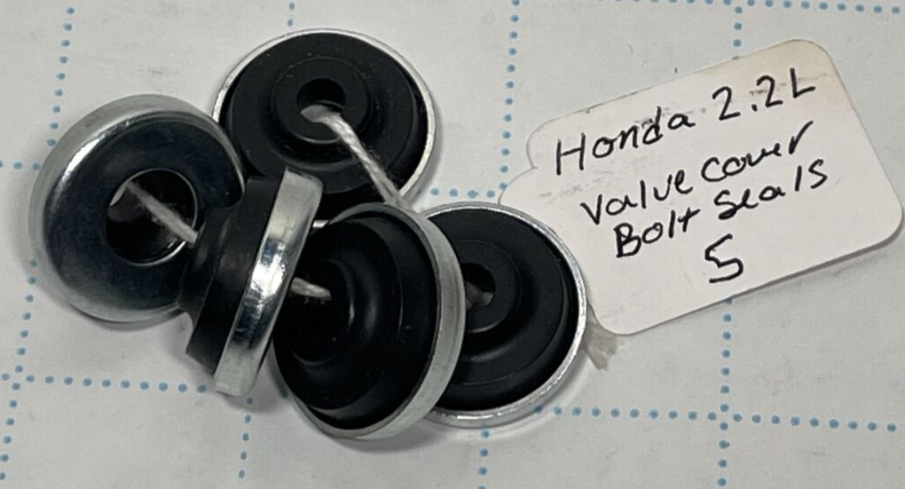 5 Valve Cover Bolt Seals/garments For Honda 2.2L eBay