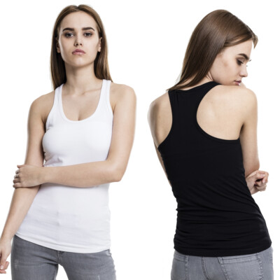 Urban Classics Ladies Jersey Tank Top Ladies Lady Shirt Sports