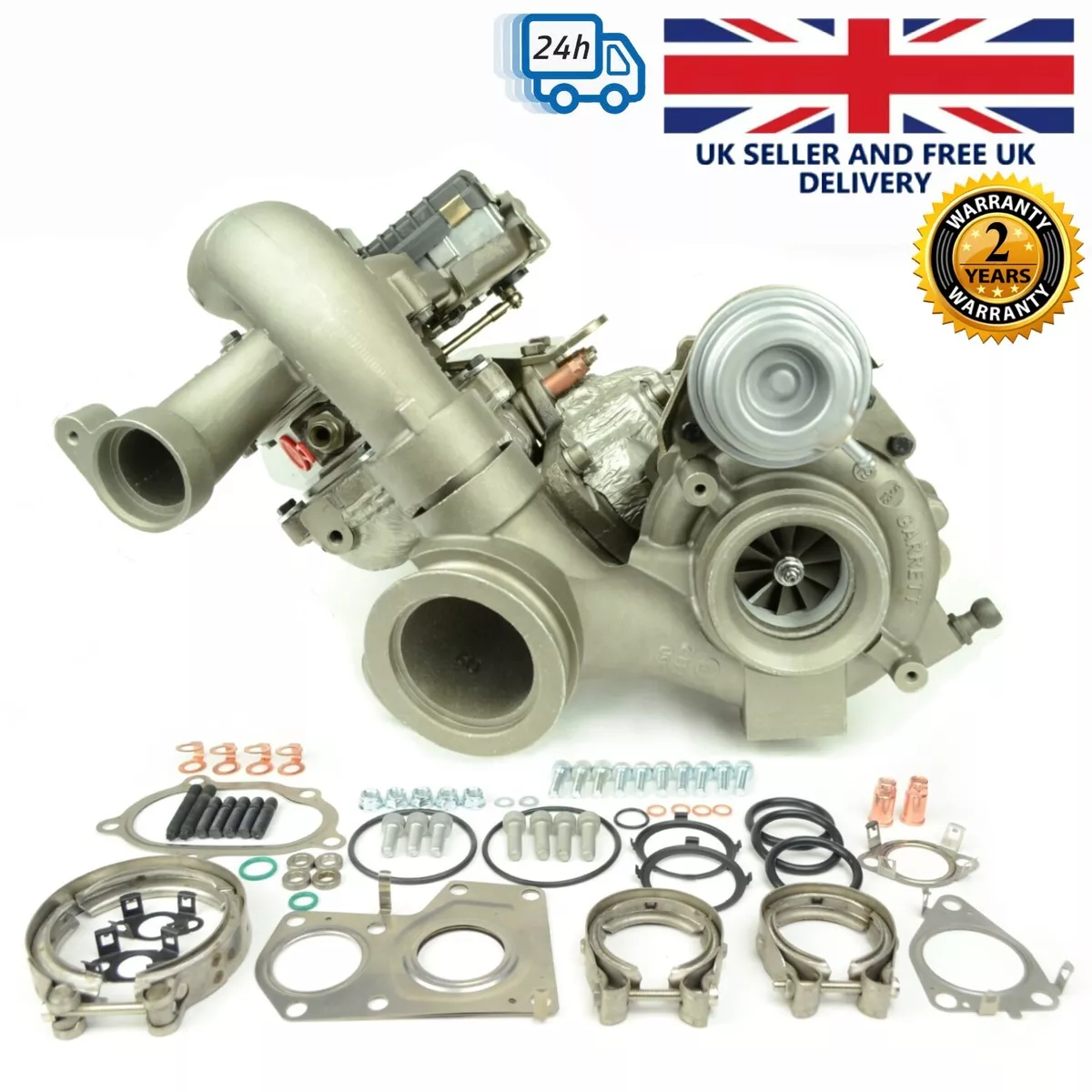 Turbocharger AUDI A6 A7 Q5 SQ5 3.0 TDI Bi 313 340 BHP Turbo 825965 827334