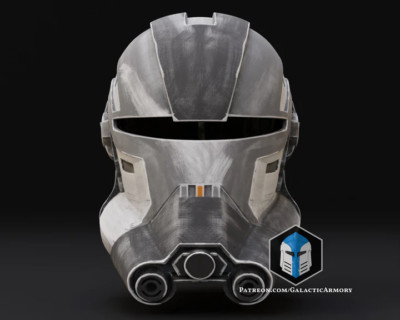 Starwars Bad Batch Echo Helm 3D gedruckt RAW/FINISHED