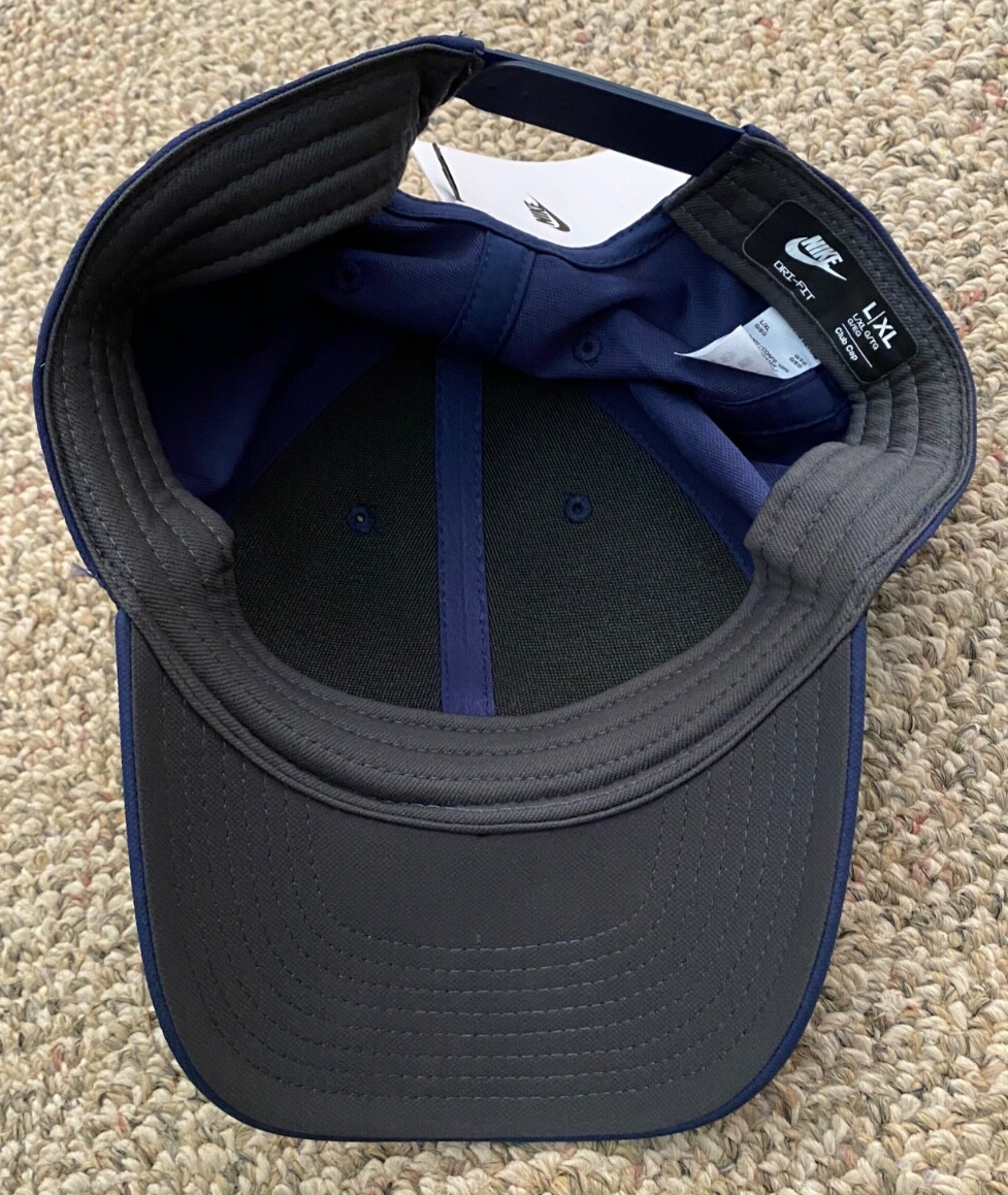 BEEDN キャップ ダークブルー BEEDEN（ビーデン）の「BD STUDS DAMAGE CAP（キャップ）」 - WEAR