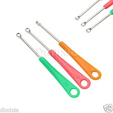5x Stainless Steel Ear Pick Cleaner Earpick Curette Remover Earwax Removal 2x