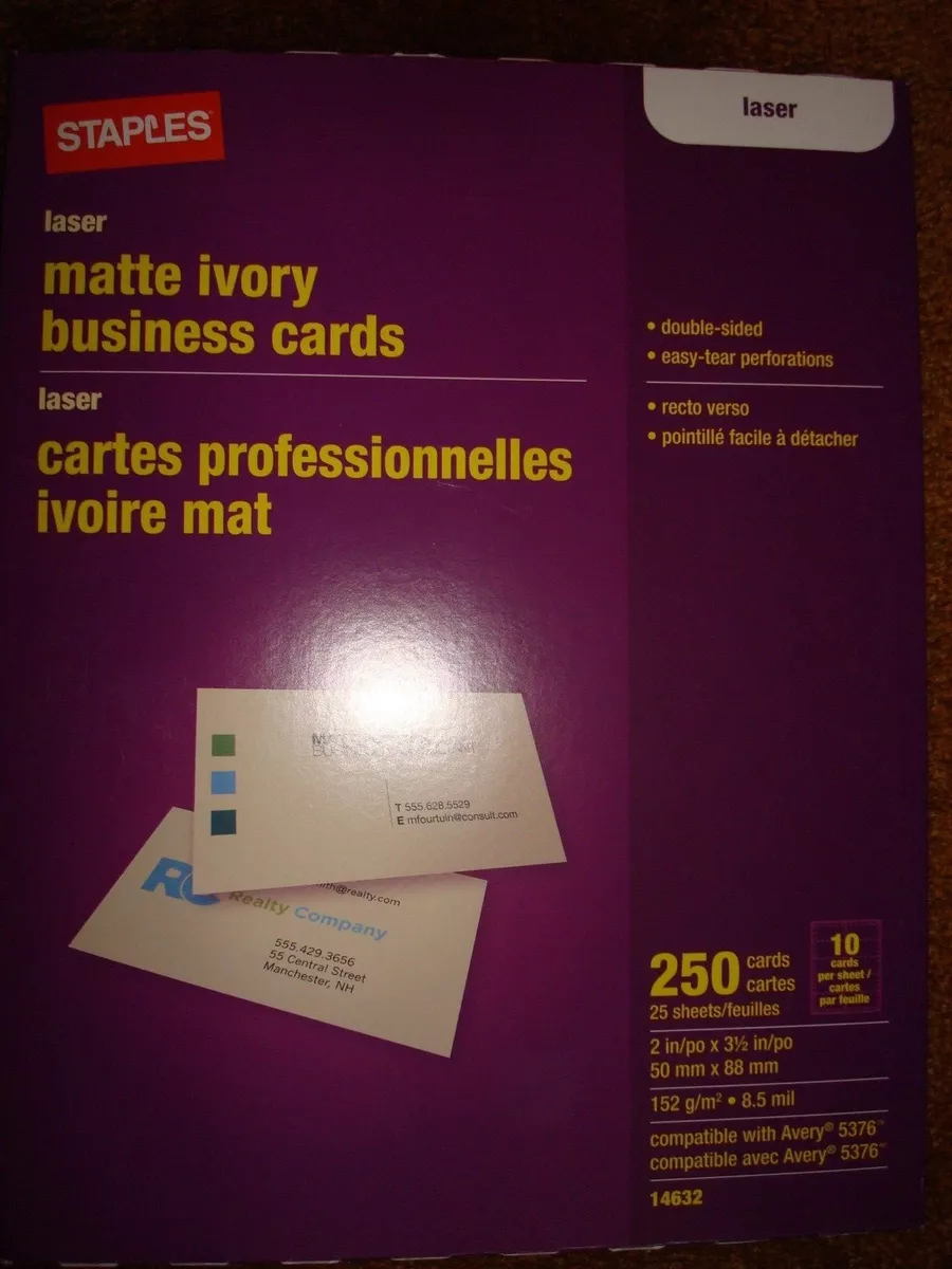 Business cards cheap at staples
