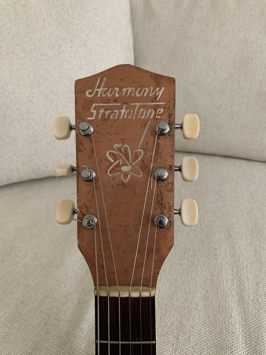 Harmony H44 Stratotone 1950's Copper Finish - Modified | eBay
