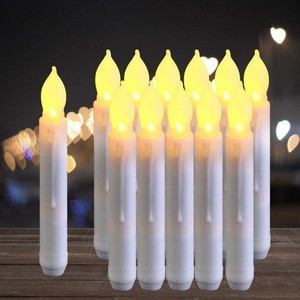 taper 12pcs flameless flickering flame candl