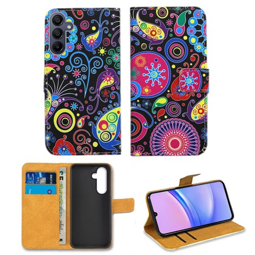 Für Samsung Galaxy A54 Lederhülle Handyhülle Flip Case Schutz Hülle Handy Tasche - Zdjęcie 26 z 49