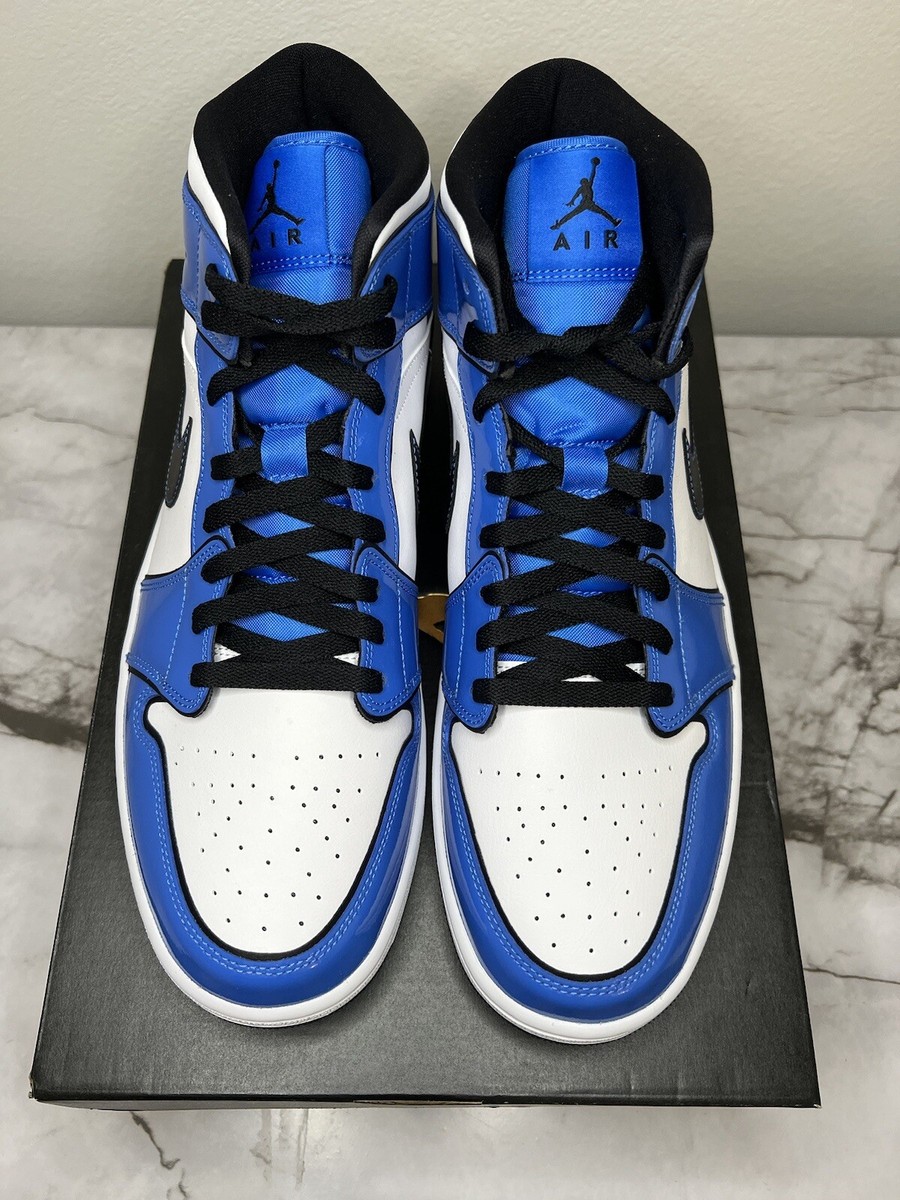 Size 12 Jordan Mid SE Signal Blue 194502285734|