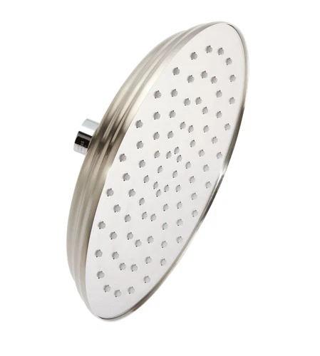 Mirabelle MIRRS825T, 2.5 GPM Single Function Rain 8" Shower Head, Brushed Nickel - Picture 1 of 2