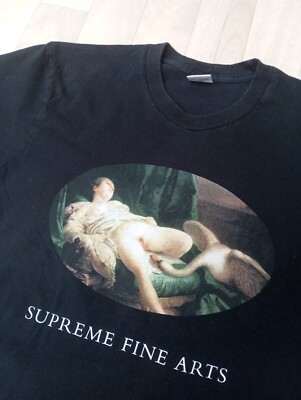 SUPREME LEDA AND THE SWAN FINE ARTS BLACK T SHIRT SIZE M | eBay