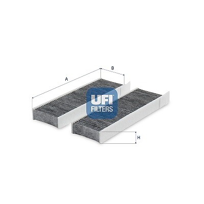 UFI 54.469.00 Innenraumfilter Pollenfilter für PEUGEOT OPEL CITROËN DS