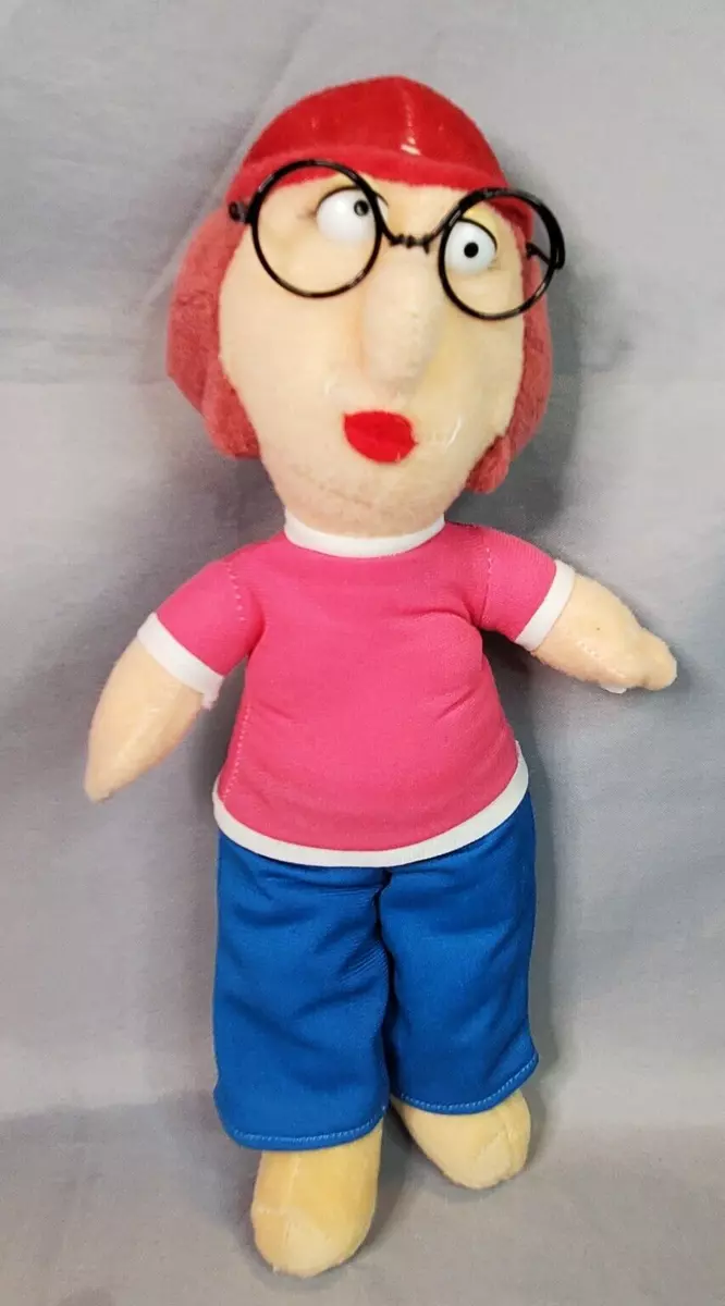 Namco Meg Griffin Plush Family Guy 2005 Stuffed Toy Doll 11 in. Wire Glasses