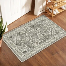 WITSHOCK Indoor Door Mat, Entrance Mat 2x3 Machine Washable Non Slip Backing ...